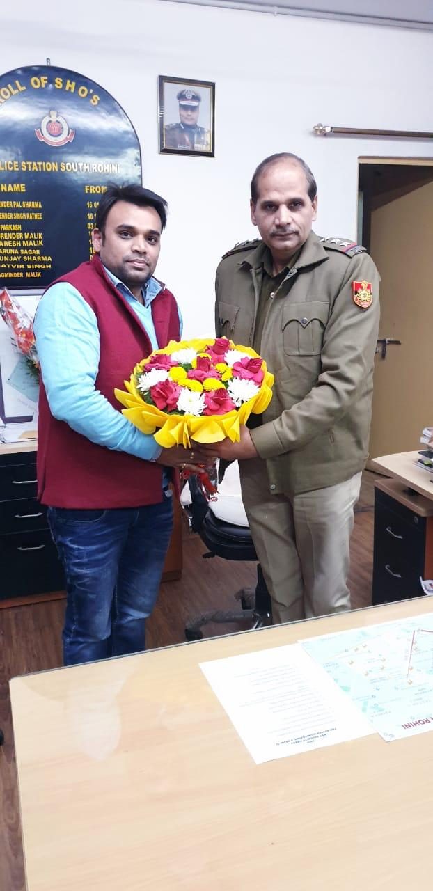 Honouring Delhi Police