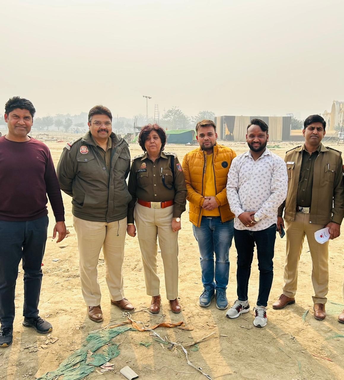 Honouring Delhi Police